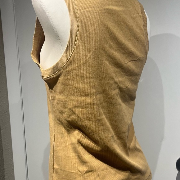 Nostalgia Yellow Tank Top with Modern Appeal - Picture 6 of 13